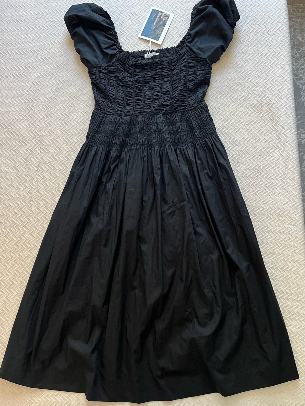Caroline Constas Cotton Maxi Dress
